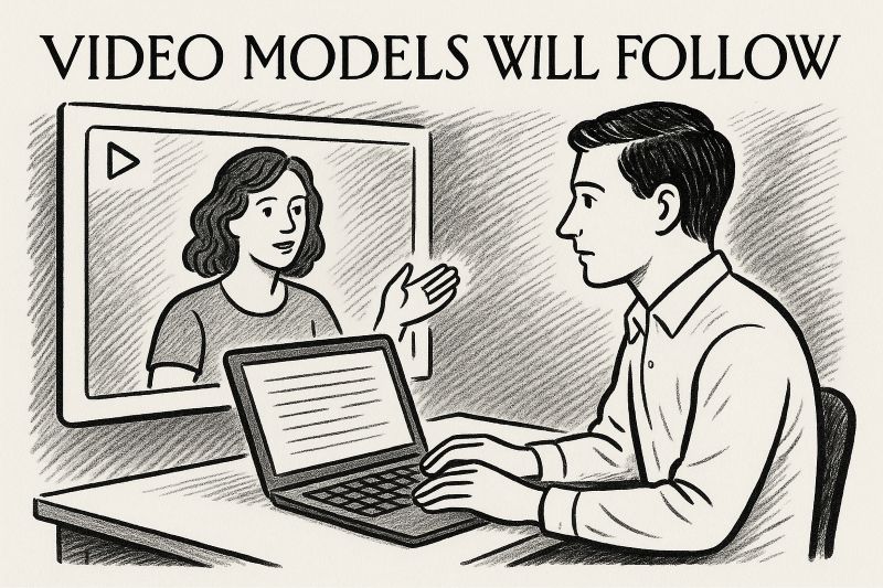 LLM走过的路，视频模型也会再走一遍