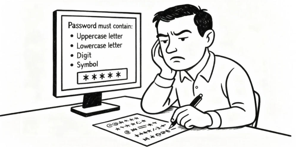 谁在发明这些折磨人的密码安全设置