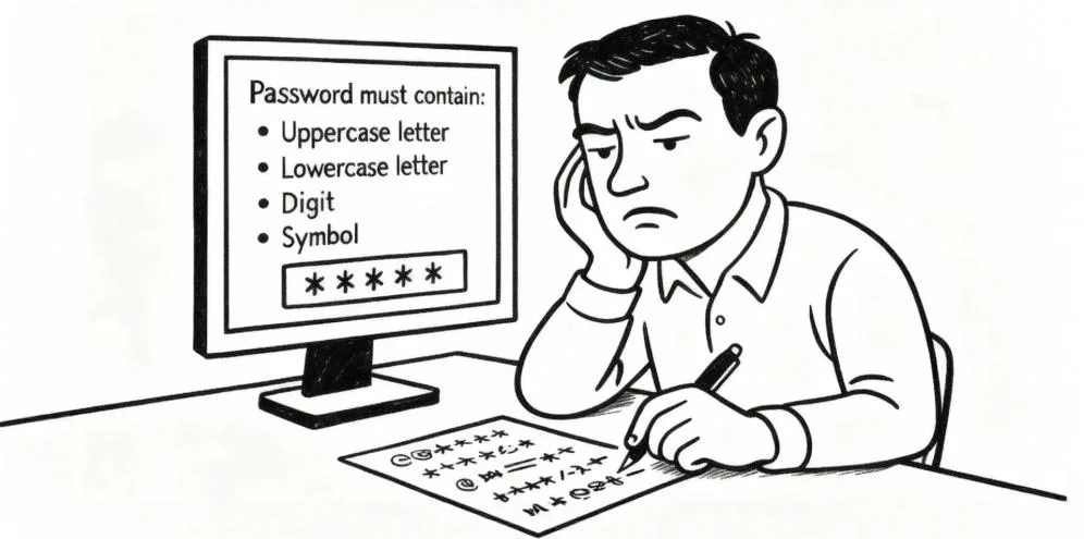 谁在发明这些折磨人的密码安全设置